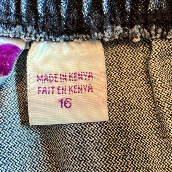 Pretty medium stonewashed studded jeans by Allison Daley, size 16, like new! - Picture 15 of 16